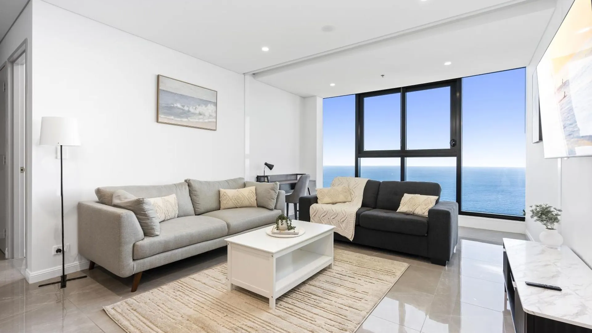 Lägenhet Ocean Views In Beachside 2-Bedroom Unit - Q Stay Guldkusten Australien